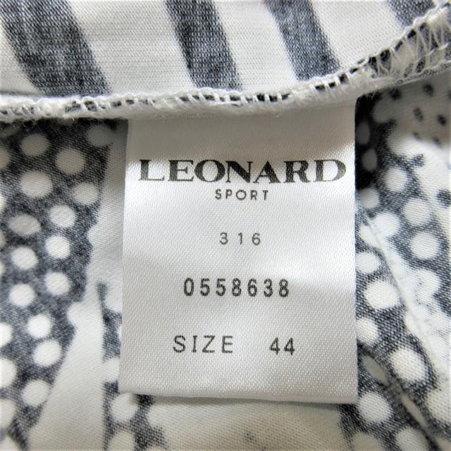 LEONARD(レオナール)のレオナール 七分袖カットソー サイズ44 L - レディースのトップス(カットソー(長袖/七分))の商品写真