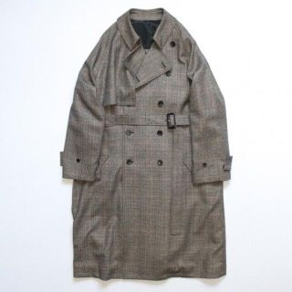 シュタイン(stein)のstein 19AW LAY OVERSIZED OVERRAP COAT(トレンチコート)