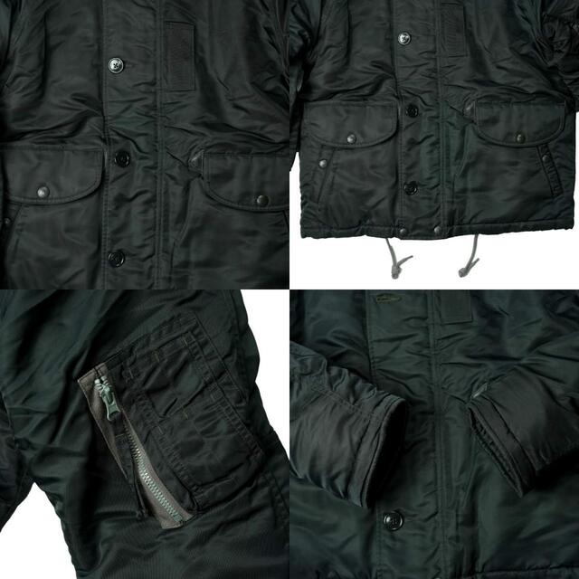 RRL(ダブルアールエル)のRRL ダブルアールエル N-3B SNORKEL PARKA シュノーケルパーカー S ブラック Double RL ファー ボア ジャケット アウター【新古品】【中古】【RRL】 メンズのジャケット/アウター(ミリタリージャケット)の商品写真