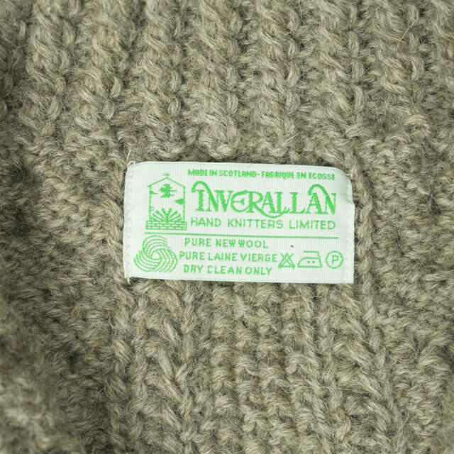 INVERALLAN(インバーアラン)のINVERALLAN インバーアラン 3A ランバーカーディガン BRACKEN メンズのトップス(カーディガン)の商品写真