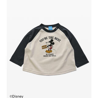 ディズニー(Disney)のミッキー　ロンT(Tシャツ/カットソー)