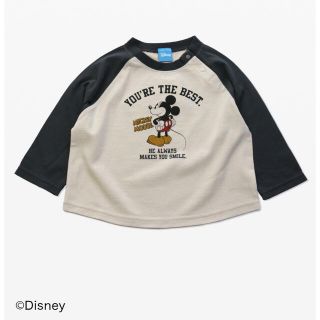 ディズニー(Disney)のミッキー　ロンT(Tシャツ/カットソー)