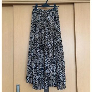 正規品・保証付 Ray BEAMS レイビームス レオパードロング スカート