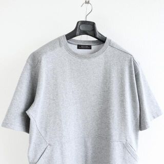 ナノユニバース(nano・universe)のナノユニバース  半袖スウェット トップス グレー XL(Tシャツ/カットソー(半袖/袖なし))