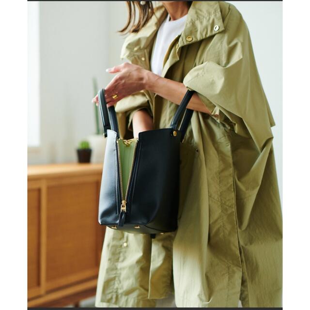 ROPE’ - 【E'POR】Y bag Medium (サイドジップトートバッグ　ブラック