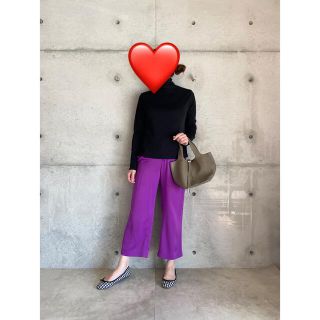 スタニングルアー(STUNNING LURE)のSTUNNING LURE スタニングルアー　タックパンツ　パープル(クロップドパンツ)