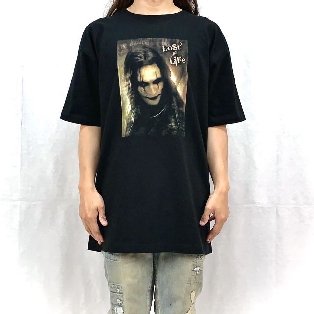 コットン100%【ビッグ Tシャツ】新品 THE CROW 映画 ファン ファッション コーデ