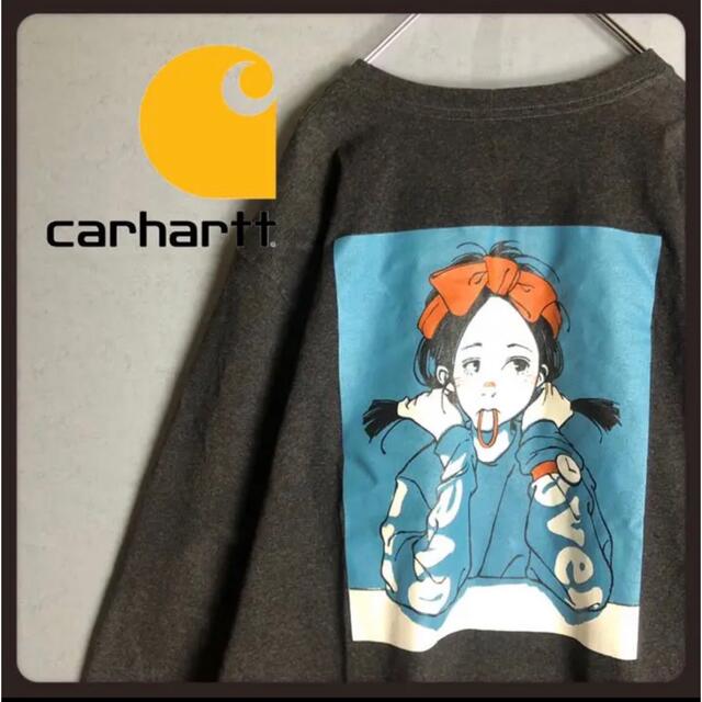 【超希少・美品】Carhartt overprint 古塔なつみ ロンT