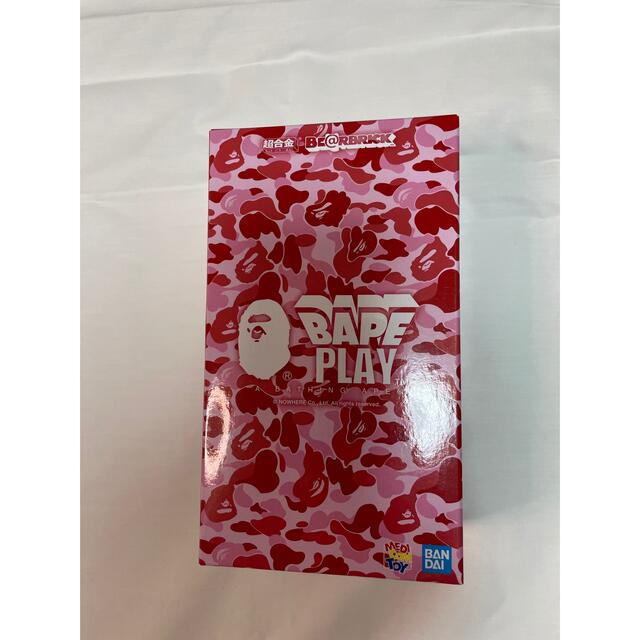 MEDICOMTOY超合金 BE@RBRICK BAPE® ABC CAMO SHARK PINK