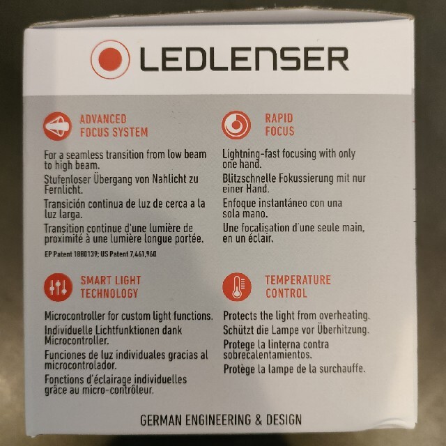 アウトドア【新品未開封品】LEDLENSER H7R.2 ヘッドライト