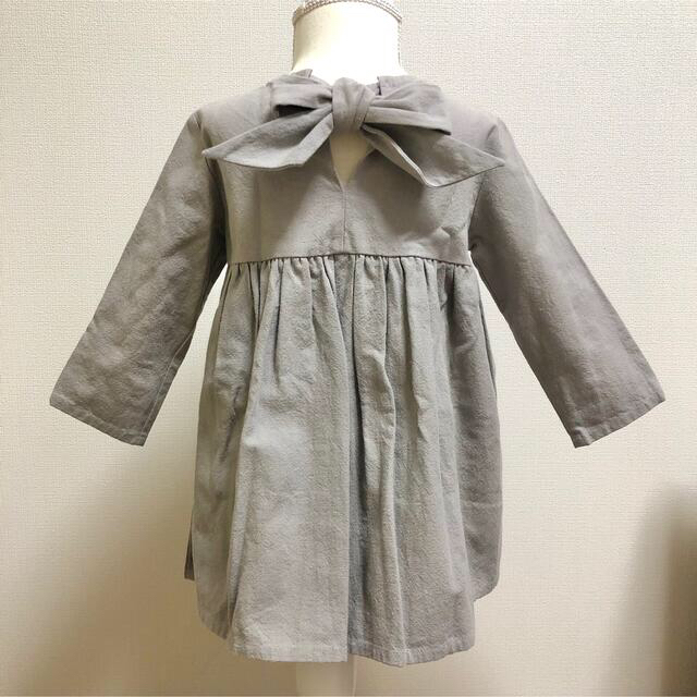 送料込み⭐️美品⭐️ハンドメイドワンピース キッズ/ベビー/マタニティのキッズ服女の子用(90cm~)(ワンピース)の商品写真