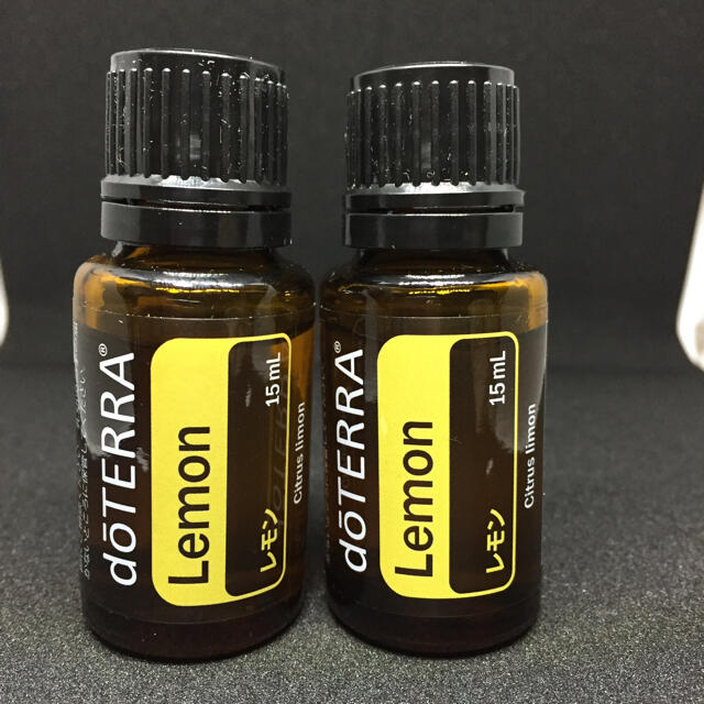 ドテラ 2本 レモン doTERRA コスメ/美容のリラクゼーション(アロマオイル)の商品写真