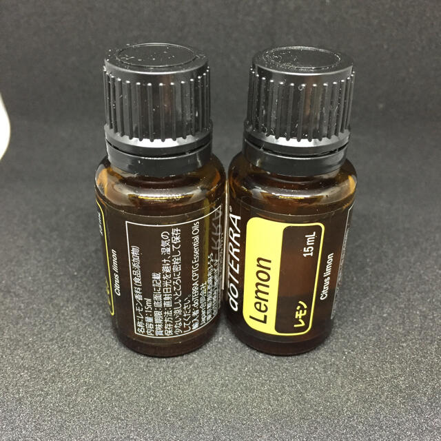 ドテラ 2本 レモン doTERRA コスメ/美容のリラクゼーション(アロマオイル)の商品写真