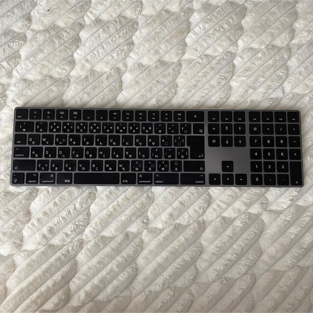 Apple(アップル)の17日23:59まで！Apple magic keyboard スペースグレイ スマホ/家電/カメラのPC/タブレット(PC周辺機器)の商品写真