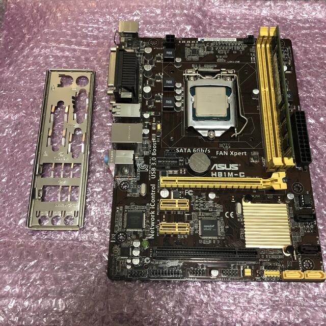 ASUS H81M-C pentium G3220 DDR3 4GB