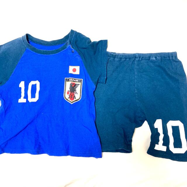 Bandai 子供用 キッズ サッカー 日本代表 ユニフォーム セットアップ 95 綿100 の通販 By Tanu S Sho バンダイならラクマ
