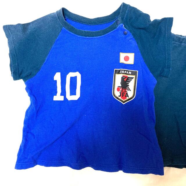 Bandai 子供用 キッズ サッカー 日本代表 ユニフォーム セットアップ 95 綿100 の通販 By Tanu S Sho バンダイならラクマ