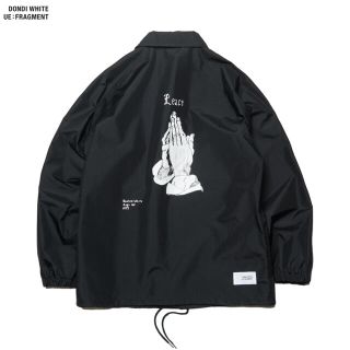 ユニフォームエクスペリメント(uniform experiment)のUE FRAGMENT : DONDI WHITE / COACH JACKET(ナイロンジャケット)