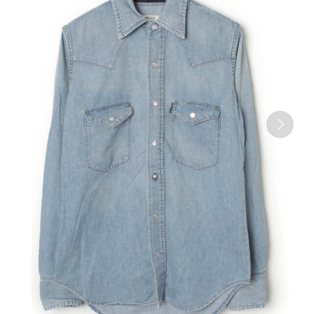 MADISONBLUE(マディソンブルー)のMADISONBLUE WESTERN SHIRT DENIM デニムシャツ　 レディースのトップス(シャツ/ブラウス(長袖/七分))の商品写真