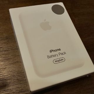 アイフォーン(iPhone)のAPPLE MagSafeバッテリーパック MJWY3ZA/A(その他)