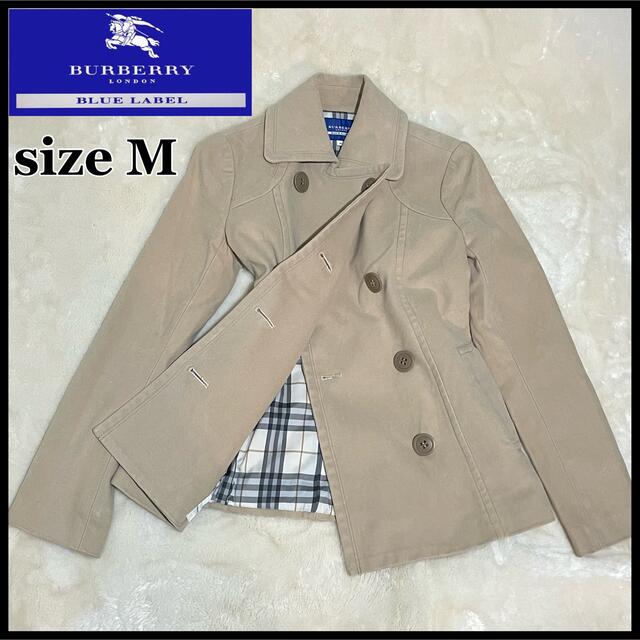 BURBERRY BLUE LABEL(バーバリーブルーレーベル)の☆彡様専用　Burberry バーバリーブルーレーベル　ノバチェック　ジャケット レディースのジャケット/アウター(トレンチコート)の商品写真