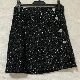 ザラ(ZARA)のZARA ビジュースカート(ミニスカート)