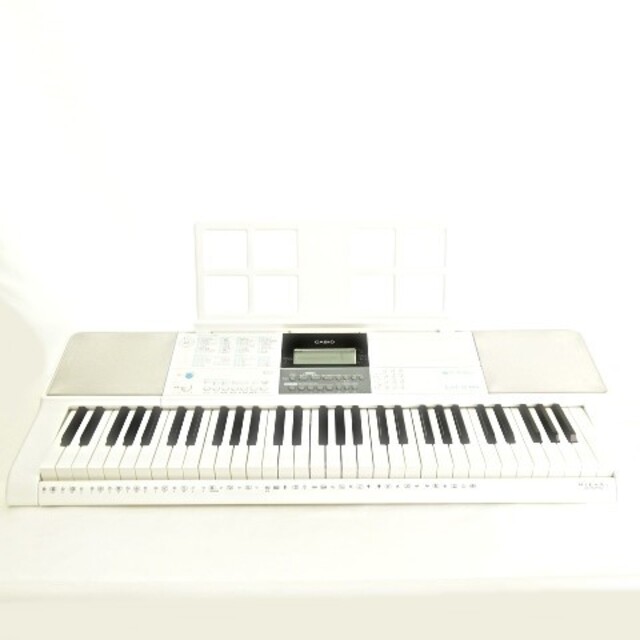 カシオ LK-516 デジタルキーボード 電子ピアノ 61鍵盤 白-