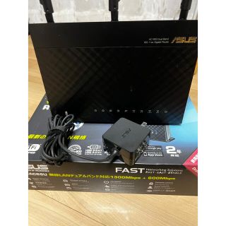 ASUS WiFi 無線LAN ルーター RT-AC68U(PC周辺機器)