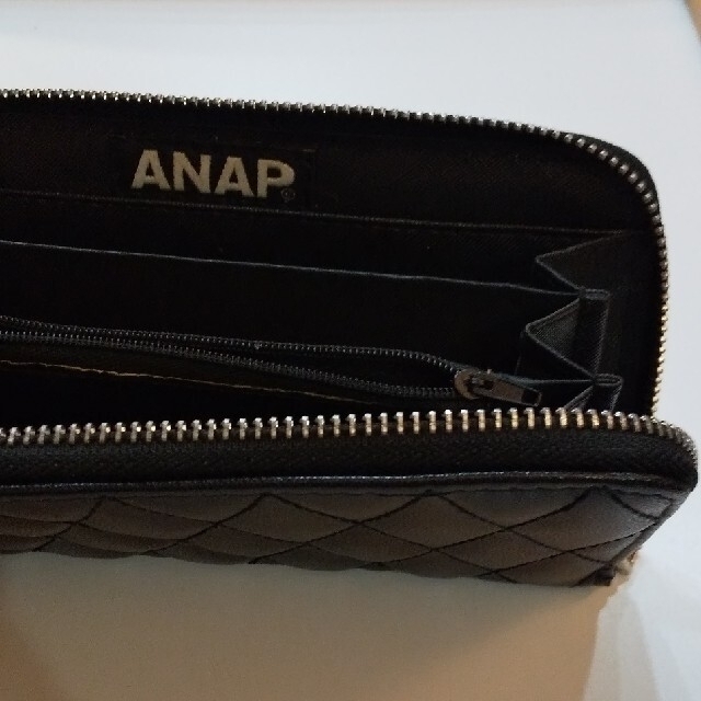 ANAP(アナップ)のANAP アナップ 財布 長財布 黒 レディースのファッション小物(財布)の商品写真