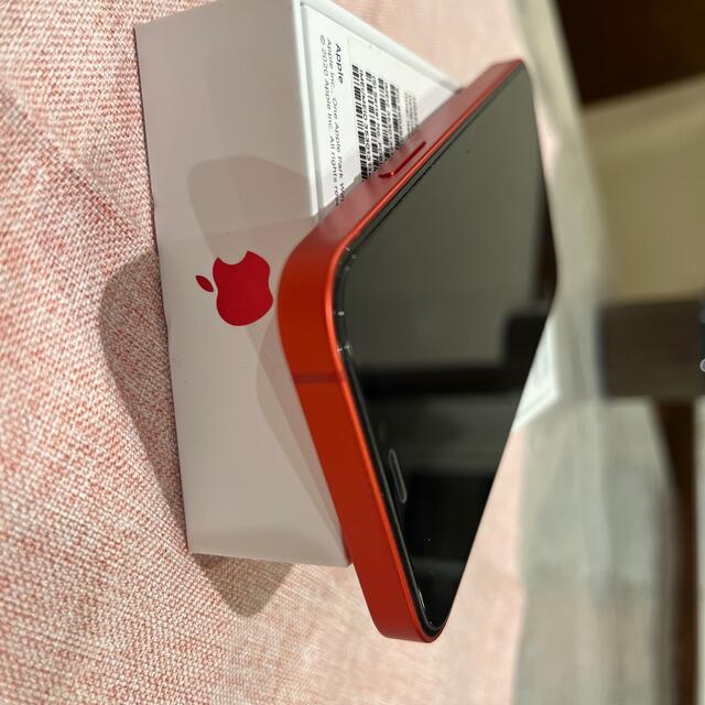 iPhone(アイフォーン)のiPhone12 mini product RED 64G SIMフリー！ スマホ/家電/カメラのスマートフォン/携帯電話(スマートフォン本体)の商品写真