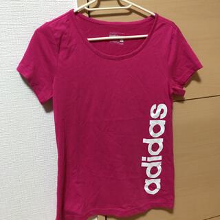 アディダス(adidas)のadidas アディダス 半袖Tシャツ　160cm  女の子(Tシャツ/カットソー)