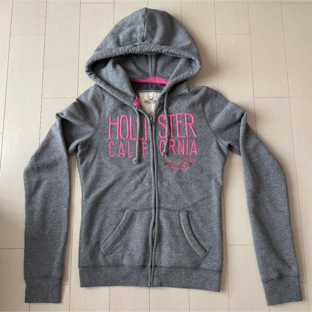 HOLLISTER ホリスター レディース XS グレー パーカー