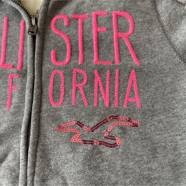 HOLLISTER ホリスター レディース XS グレー パーカー