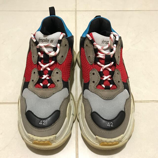 balenciaga triple s バレンシアガ　トリプルエス　トリコ　42