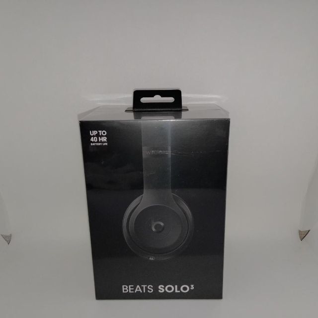 Beats by Dr Dre(ビーツバイドクタードレ)の【新品 未使用】ビーツ ソロ3 beats solo3 ワイヤレス ブラック黒 スマホ/家電/カメラのオーディオ機器(ヘッドフォン/イヤフォン)の商品写真