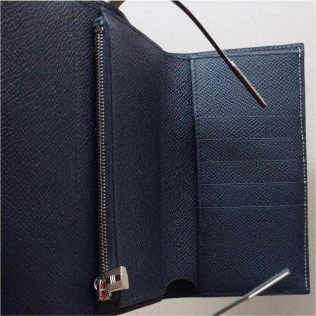 ありますが Hermes - HERMES エルメス ケリー 財布 ミニ ミディアム バイカラーの通販 by olicare's shop|エルメスならラクマ とても