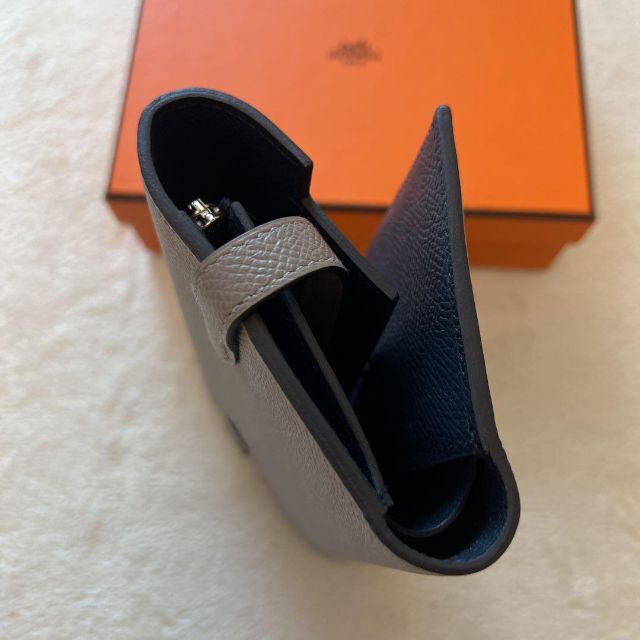 ありますが Hermes - HERMES エルメス ケリー 財布 ミニ ミディアム バイカラーの通販 by olicare's shop|エルメスならラクマ とても