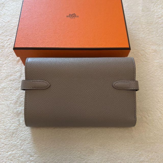 ありますが Hermes - HERMES エルメス ケリー 財布 ミニ ミディアム バイカラーの通販 by olicare's shop|エルメスならラクマ とても