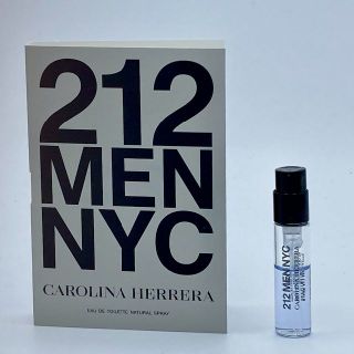 キャロライナヘレナ(CAROLINA HERRERA)のラスト！　キャロライナヘレラ 212 MEN NYC 1.5ml 香水 新品(ユニセックス)