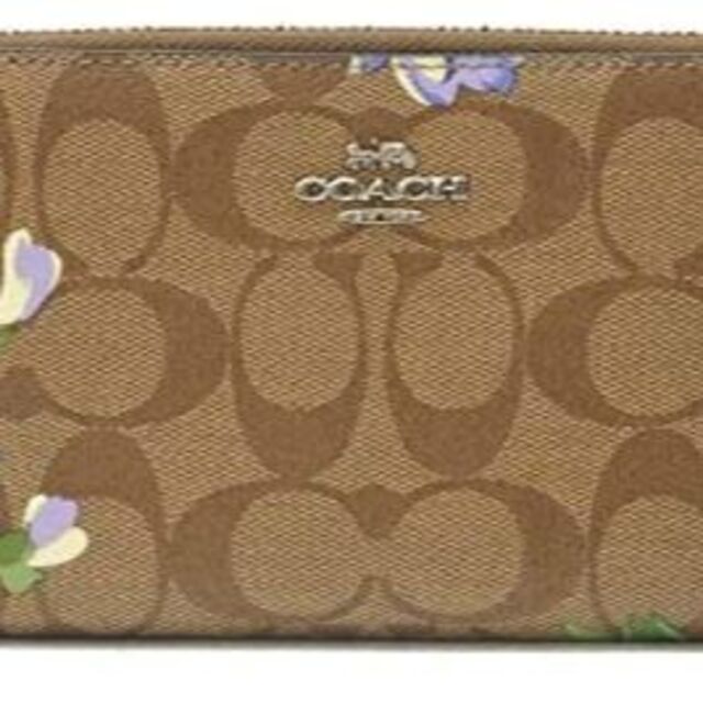 COACH(コーチ)の[コーチ] COACH 長財布 花柄 ラウンドファスナー  73345SVOTK レディースのファッション小物(財布)の商品写真