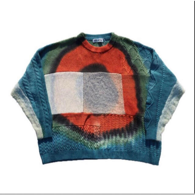 ALLEGE(アレッジ)のTTT_MSW 22ss Crazy pattern Knit Multi メンズのトップス(ニット/セーター)の商品写真