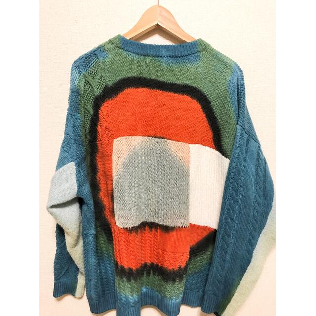 TTT_MSW 22ss Crazy pattern Knit Multi