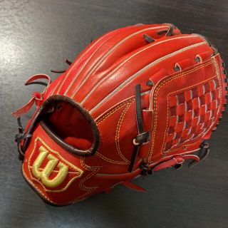 ウィルソンスタッフ(Wilson Staff)のグローブ 軟式 投手 ピッチャー Wilson ウィルソン 山岡泰輔モデル 野球(グローブ)