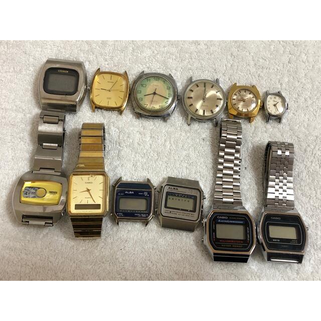 SEIKO(セイコー)の③【ジャンク】TIMEX CITIZEN SEIKO ALBA CASIOなど メンズの時計(腕時計(アナログ))の商品写真