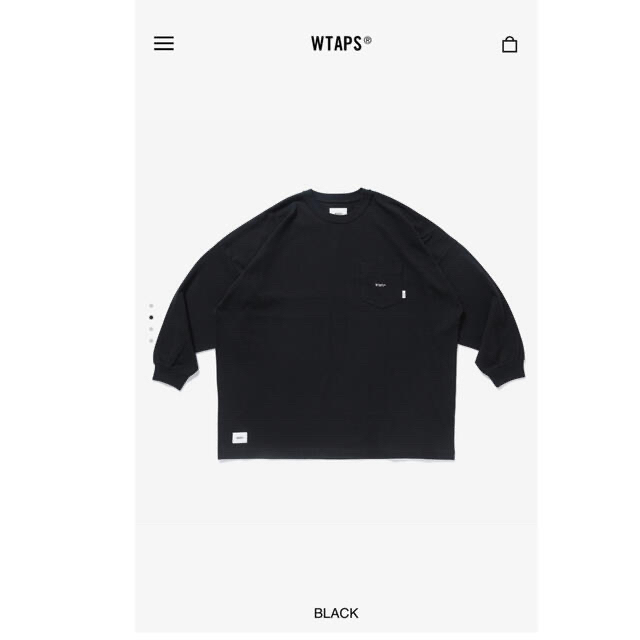 W)taps(ダブルタップス)のWTAPS ALL01/LS/COTTON/221ATDT-CSM06 メンズのトップス(Tシャツ/カットソー(七分/長袖))の商品写真