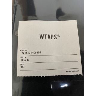 W)taps - WTAPS ALL01/LS/COTTON/221ATDT-CSM06の通販 by taka's shop