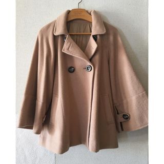 ビューティアンドユースユナイテッドアローズ(BEAUTY&YOUTH UNITED ARROWS)のキャメルフレアーコート銀座三越購入(チェスターコート)