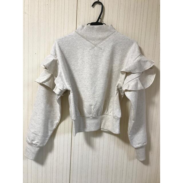 Her lip to(ハーリップトゥ)のherlipto新品未使用Ruffled Cotton-Jersey Sweat レディースのトップス(トレーナー/スウェット)の商品写真