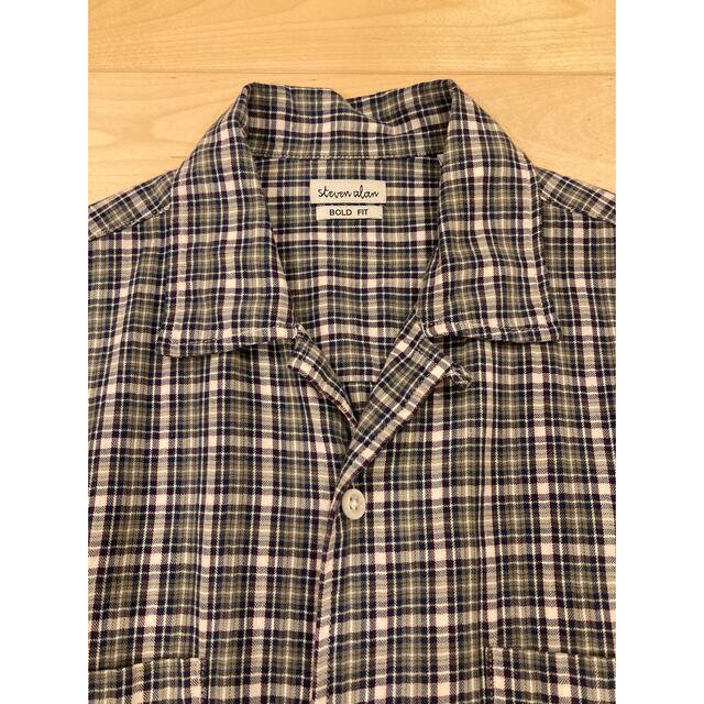 steven alan(スティーブンアラン)のsteven alan shirts united arrows Mサイズ メンズのトップス(シャツ)の商品写真