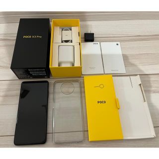 新品同様　POCO X3 PRO ファントムブラック　8GB/256GB(スマートフォン本体)